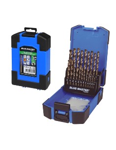 EST.AZUL 21PCS HSS-Co DIN338 1/16-3/8