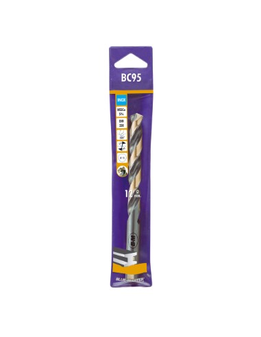 BR.DIN338 HSSCo ANTISLIP INOX 