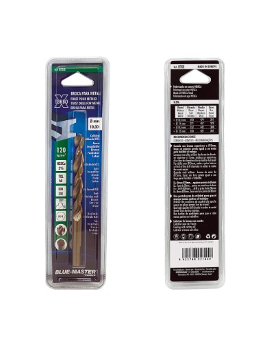 BROCA DIN 338 HSSCO XTURBO 