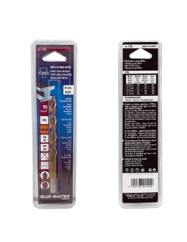 BR.DIN 338 HSS-TIALSN TTURBO 