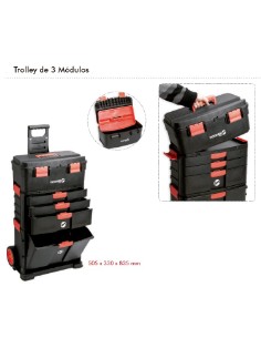TROLLEY 3 MODULOS 505X330X835MM 2