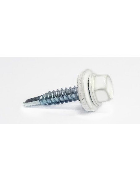 TLLO AUTOPERF. 6,3X50mm C/EXAG *BLANCO con arandela*P18