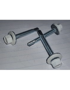 TLLO AUTOPERF. 6,3X50mm C/EXAG *BLANCO con arandela*P18 2