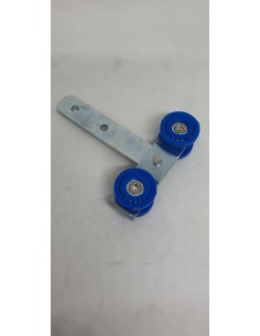 POLEA 4 RUEDAS  RODAMIENTOS D.30X25 IDEAL< 2