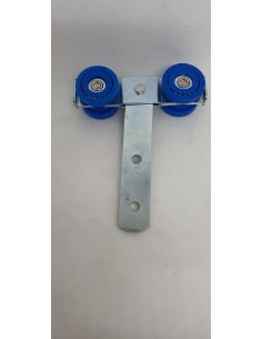 POLEA 4 RUEDAS  RODAMIENTOS D.30X25 IDEAL<