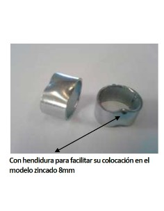 GRAPA CUERDA ELASTICA 6MM ZINCADA< 2