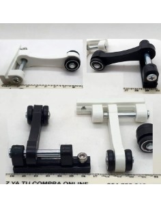 POLEA MOVIL CON RODAMIENTO NEGRA 60MM 2