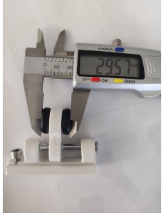 POLEA MOVIL CON RODAMIENTO NEGRA 2