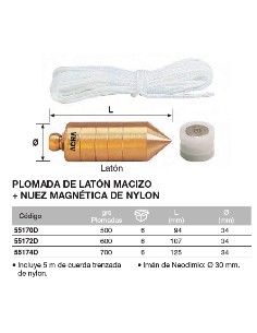 Plomada de lat 2