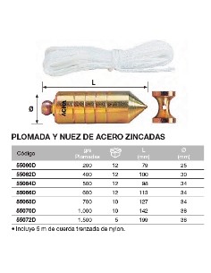 Plomada + Nuez di 2