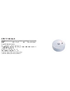 Detector de Calor 107x107x37 2