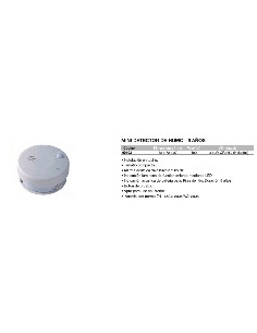Detector de humo Mini 72x72x37 2