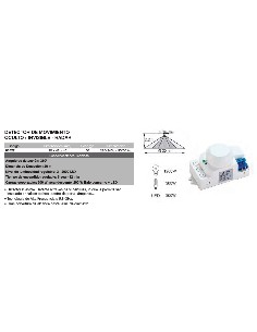 Detector de movimiento oculto / invisible - Radar 90x42x40 2