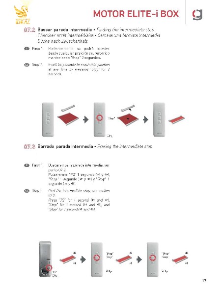 MANDO A DISTANCIA 1 CANAL ELITE PARA TOLDO EXTENSIBLE---GAVIOTA
