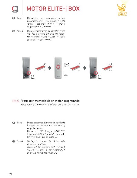 MANDO A DISTANCIA 1 CANAL ELITE PARA TOLDO EXTENSIBLE---GAVIOTA