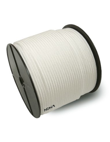 Carrete de cuerda trenzada de polipropileno 200 m. x 6mm