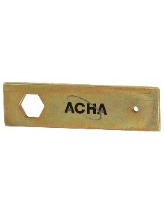 Nuez de pletina de repuesto de acero zincado 200grs