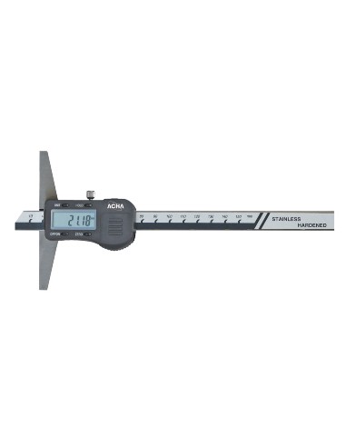 Calibre de profundidad digital punta plana 0-500 Puente 150