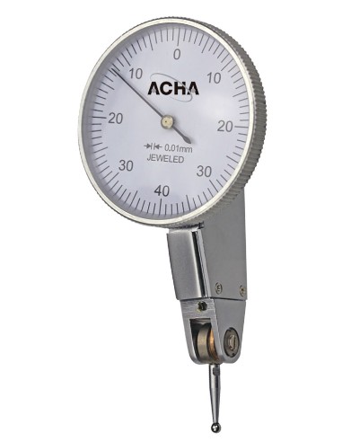 Reloj comparador con palpador orientable 0,2 / 0,002 / 