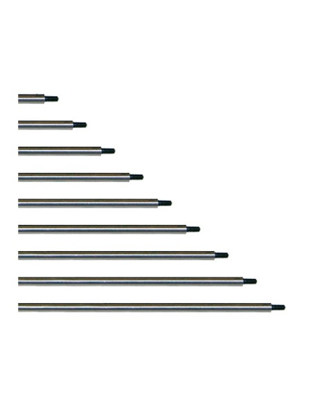 Alargaderas / Extensiones de acero inox. 65mm