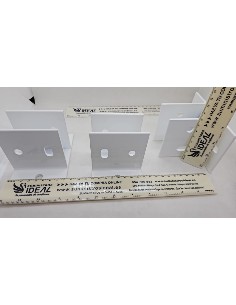 SOPORTE GUIA 80X40 BLANCO - REFORZADO 2