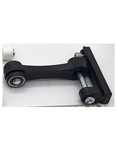 POLEA MOVIL CON RODAMIENTO NEGRA 60MM