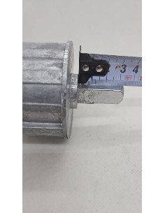 CASQUILLO ALUMINIO D70 CON EJE REDONDO 2