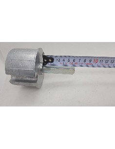 CASQUILLO ALUMINIO D80 CON EJE REDONDO 2