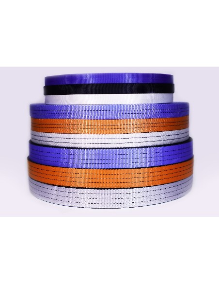 CINTA POLIESTER 35MM AZUL METRO<