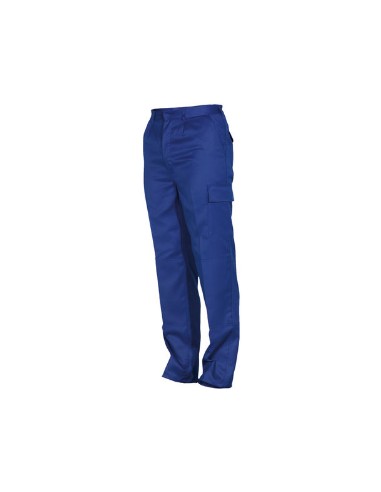 PANTALON LABORAL TERGAL AZULINA REFORZADO T40<