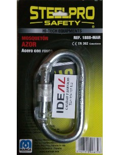 MOSQUETON ARNES ACERO ROSCA REF:** MAQV