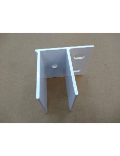 SOPORTE GUIA 80X40 BLANCO LATERAL<---GAVIOTA 2