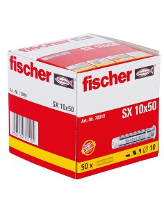 TACO FISCHER *SX* 10MM (CAJA 50 unid.)