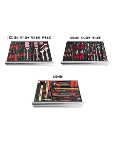 3 CAJONES CARRO TALLER 106 HERRAMIENTAS