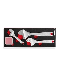 B. COMB 3 LLAVES AJUSTABLE MOL.LAT. 1/4