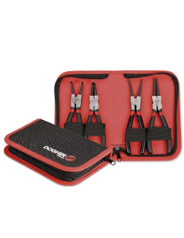 ESTUCHE 4PCS ALICATES SEEGER 180MM