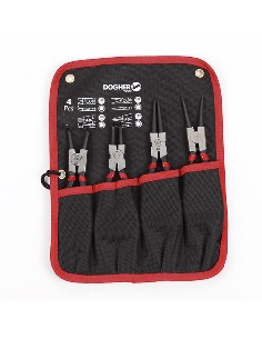 BOLSA 4PCS ALICATES SEEGER 180MM