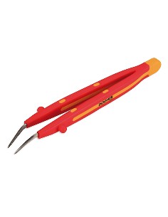 PINZAS AISLADAS 145mm PUNTAS CURVAS