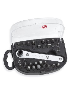 ESTUCHE PUNTAS ATOR&LLAVE CARRACA 32PZAS