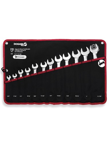 BOLSA NYLON 12 LLAVES COMBINADAS SAE
