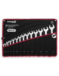 BOLSA NYLON 14 LLAVES COMBINADAS SAE