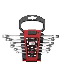 JUEGO 6 PCS DOBLE BOCA ESTRELLA PLANA