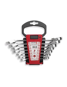 JUEGO 7 LLAVES CARRACA REV ACODADA 15