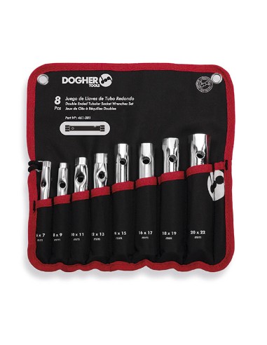 BOLSA NYLON 8 LLAVES DE TUBO REDONDA