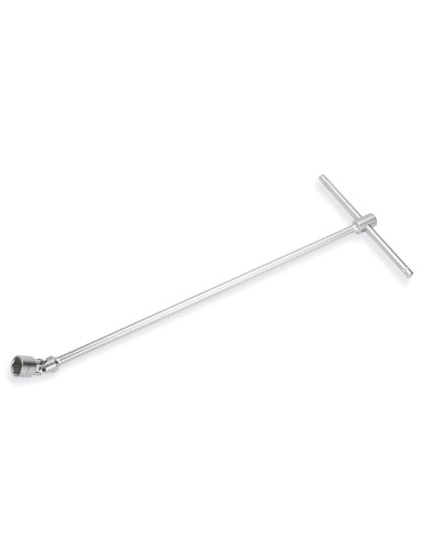 LLAVE VASO ARTICULADO MANGO T CrV 10MM