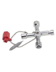 LLAVE CABINAS AGUA, GAS, ELECTRICIDAD