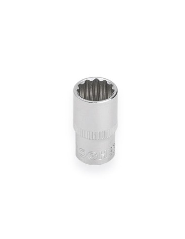 VASO BIHEXAGONAL 1/4 CrV 6MM