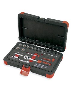 MALETIN VASOS HEX 1/4 17 PZAS