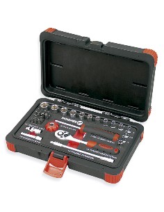 MALETIN VASOS HEX 1/4 34 PZAS