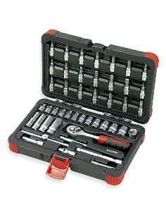 MALETIN VASOS HEX 1/4 47 PZAS